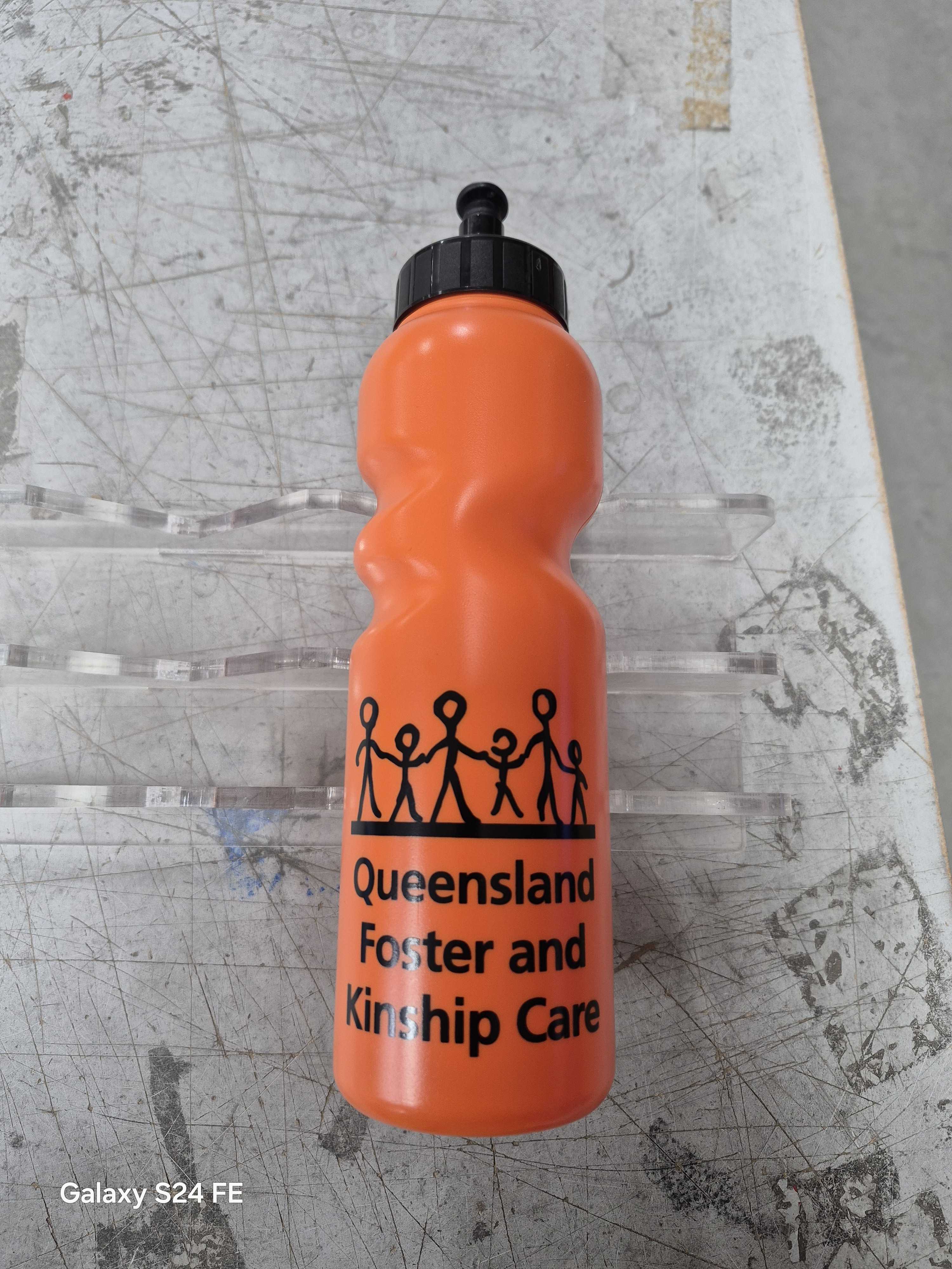 Custom branded drink bottle promotional product